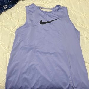 Nike open back tank